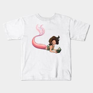 Mermaids and books Kids T-Shirt